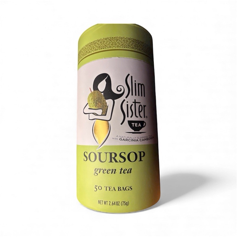 Slim Sister Soursop Green Tea 50 Bags A Naturally Slimming Tea Garcinia Cambogia