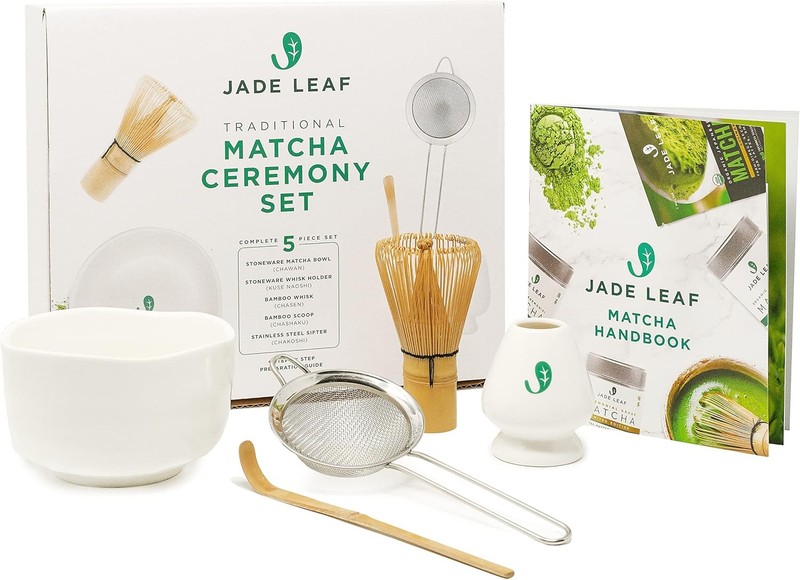 Complete Matcha Ceremony Set – Includes: Bamboo Matcha Whisk