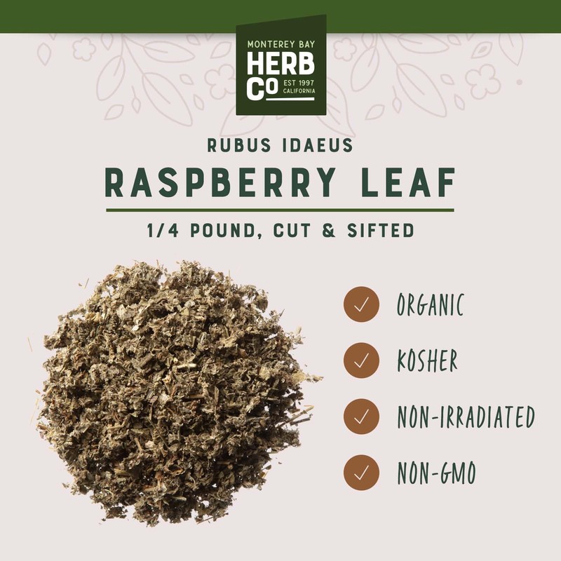 Organic Raspberry Leaf Cut & Sifted, by Herb Co, Rubus Idaeus, from Albania, ... gallery