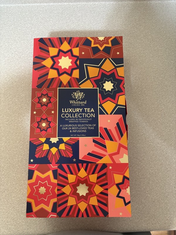 Luxury Tea Collection Gift Set INCLUDES 48 INDIVIDUALLYWRAPPED TEABAGS Exp-May26