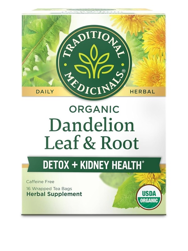 Organic, Dandelion Leaf & Root - Dandelion Root Tea, Supports Normal Detox + ... gallery