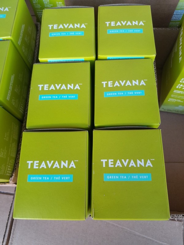 6x Teavana Jasmine Citrus Green Tea 24ct. Filterbags Best Before:11/26/25