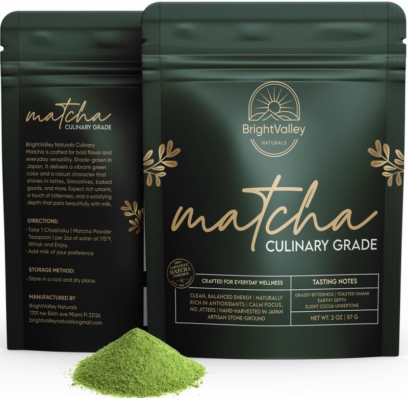 Culinary Premium Grade Matcha Powder – 100% Japanese Matcha, Green Tea Powder…