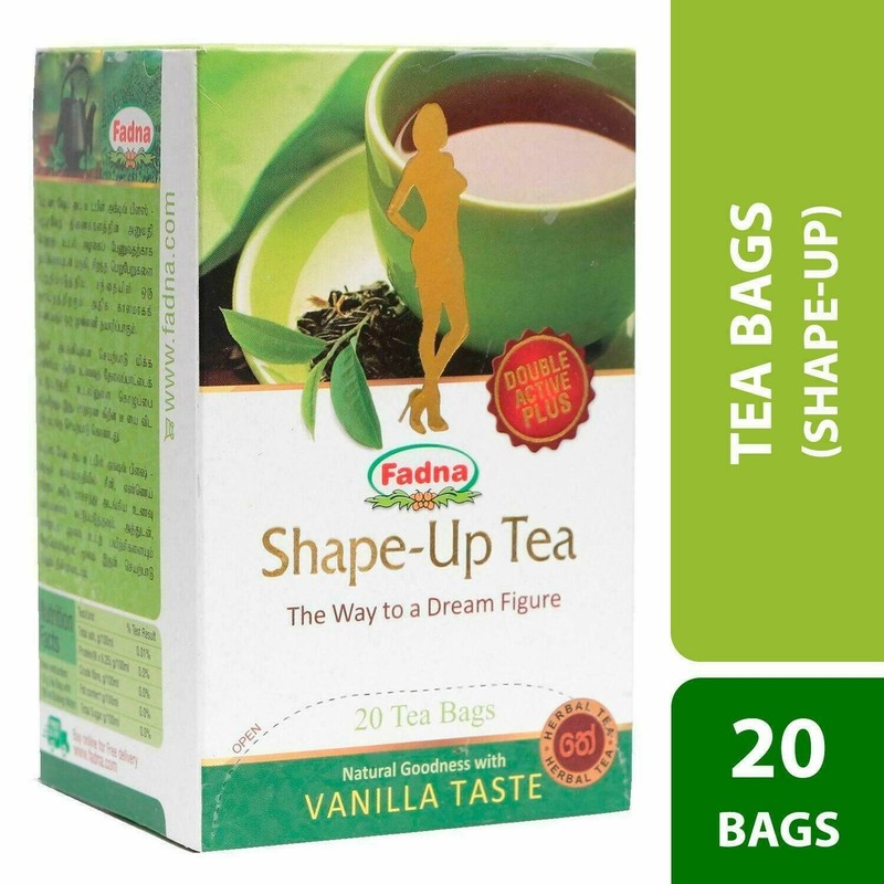 Fadna Shape-up Herbal Tea Weight Reduce Ceylon 2 x 20 Tea Bag