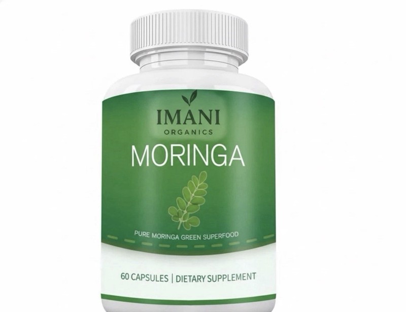 Moringa bundle Capsules+Flat Tummy Tea With Moringa 28 Tea Bags Slim Tea deal! gallery