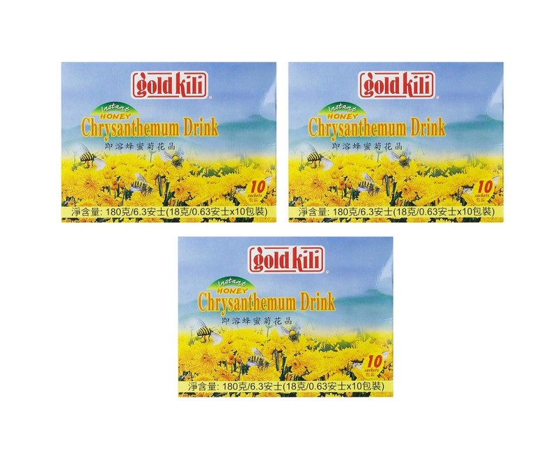 Gold Kili Instant Honey Chrysanthemum Drink (3 Pack, Total of 540g)