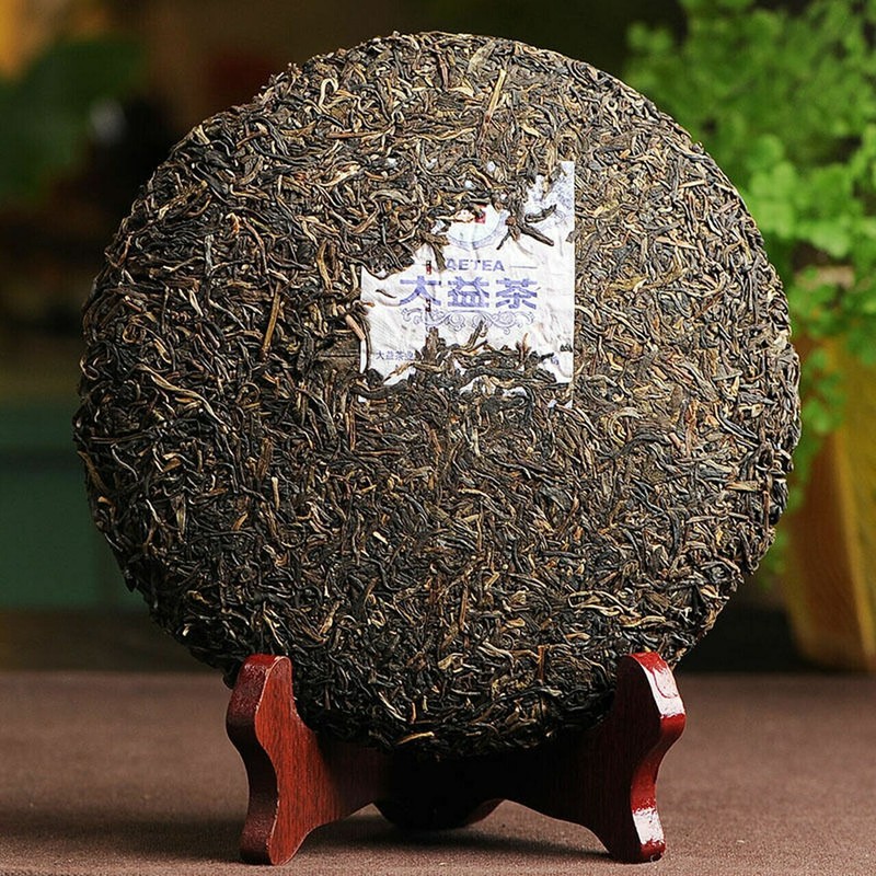 [ Tea Package Paper Broken] 2013 Menghai Dayi Joyful Pu'er Tea TAETEA Raw 357g gallery