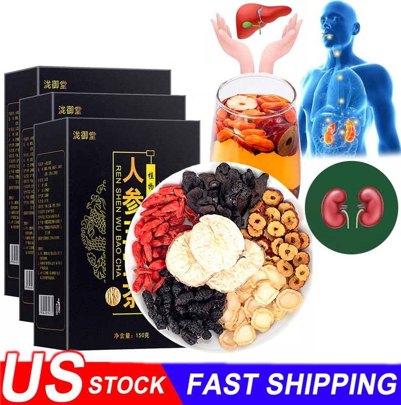 Kidney Tea Formula Ginseng Six Treasure Tea, Kidney Tea Chinese Herbal Tea 2024。