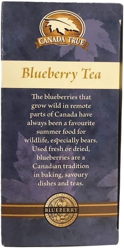 CANADA TRUE premium Ceylon Tea - 25 Tea Bags 50g (BLUEBERRY TEA) Canada Import gallery