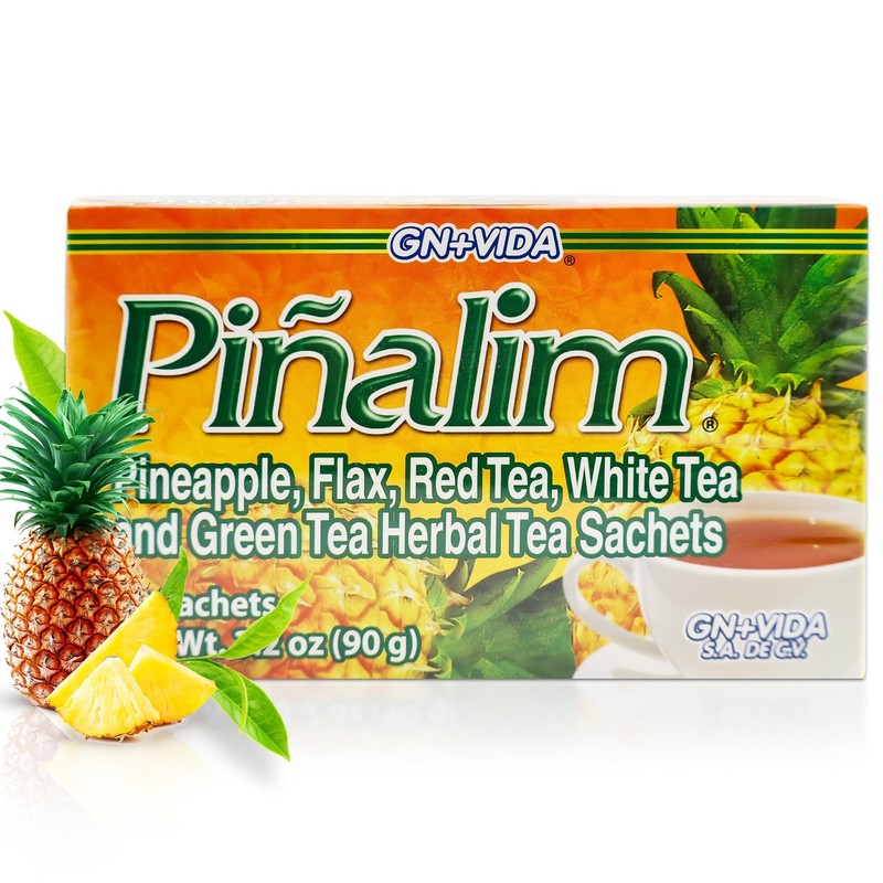 GN + VIDA Pinalim Tea | Pineapple Based Tea Containing Red Tea, Green Tea, Wh…