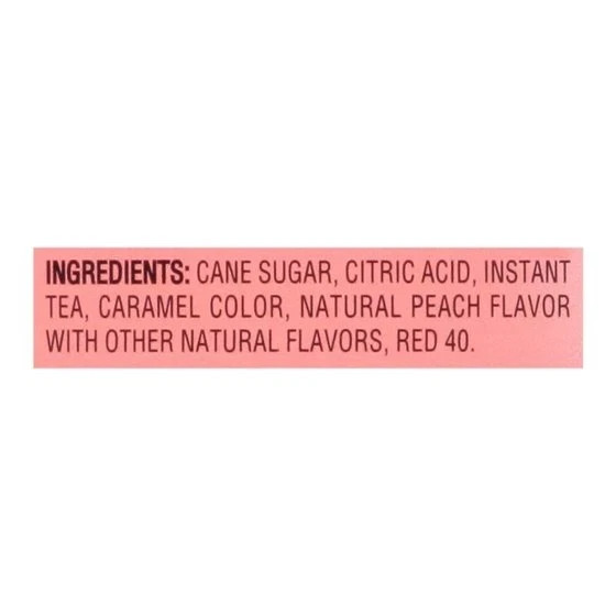 4C Natural Peach, Lemon Raspberry Iced Tea Mix, 66.1 oz😋Choose your flavor gallery
