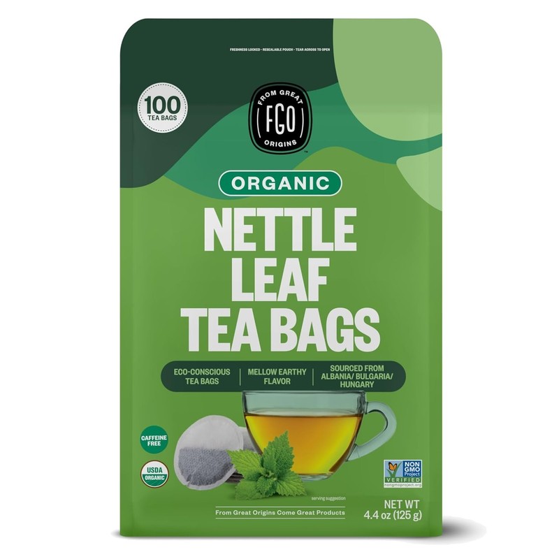 Resealable Bag – Caffeine-Free Nettle Leaf Tea