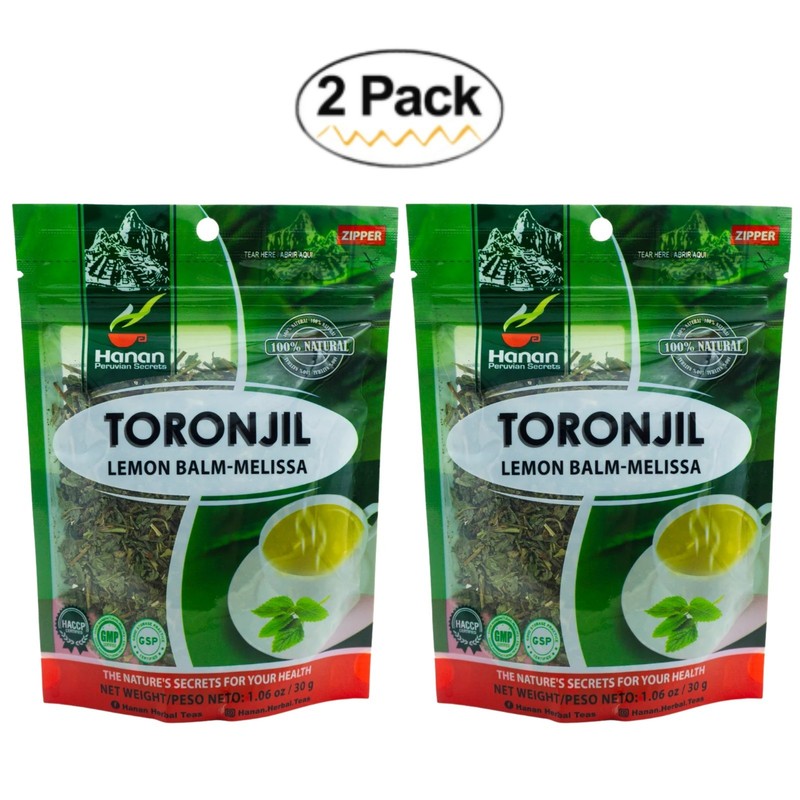 Lemon Balm Loose Herbs (Toronjil) 1.1oz (30g) – Relaxing Melissa Herbal Tea