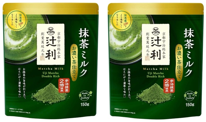 Japanese Uji Matcha Milk Powder Double Rich – 150g×2 –