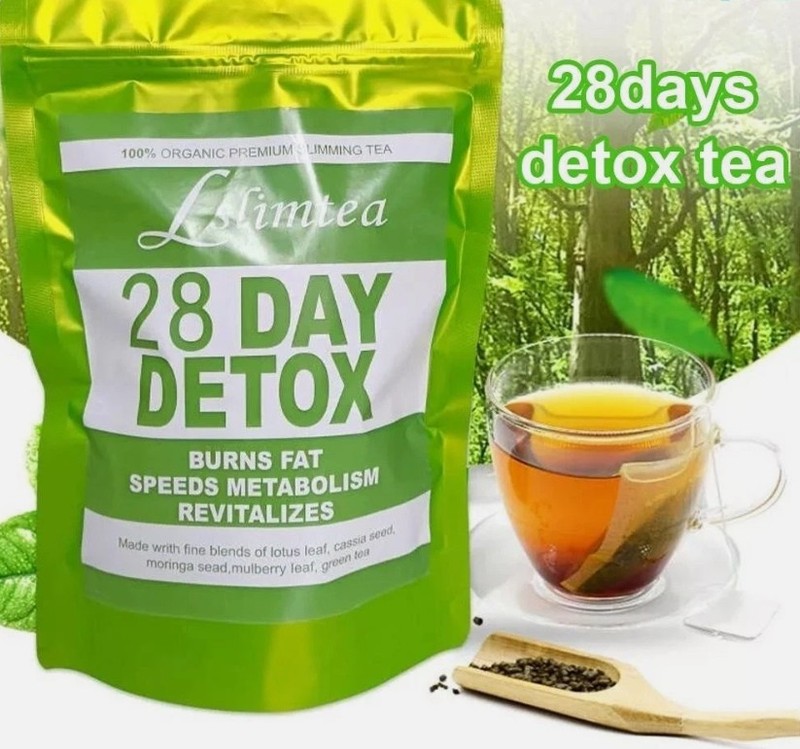 28 Days Slimming Tea Flat Tummy Tea Fat Burn Diet Detox Weight Loss Herbal Detox