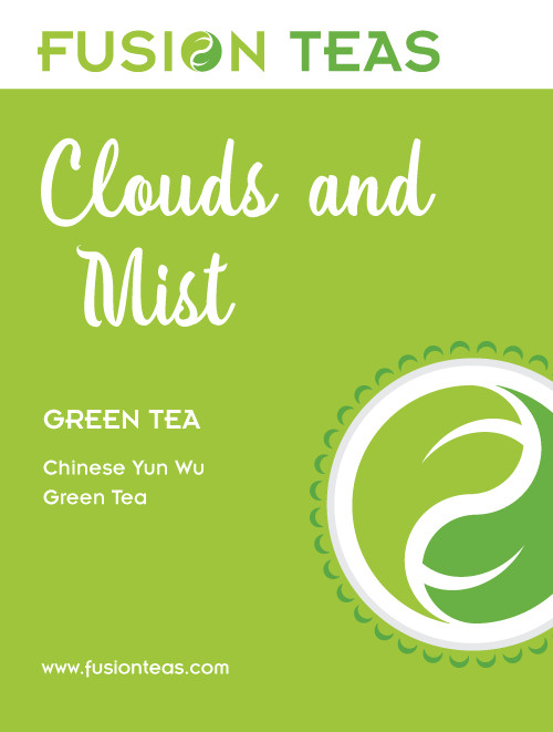 Clouds & Mist Green Tea - Organic Chinese Yun Wu Loose Leaf - Fusion Teas gallery