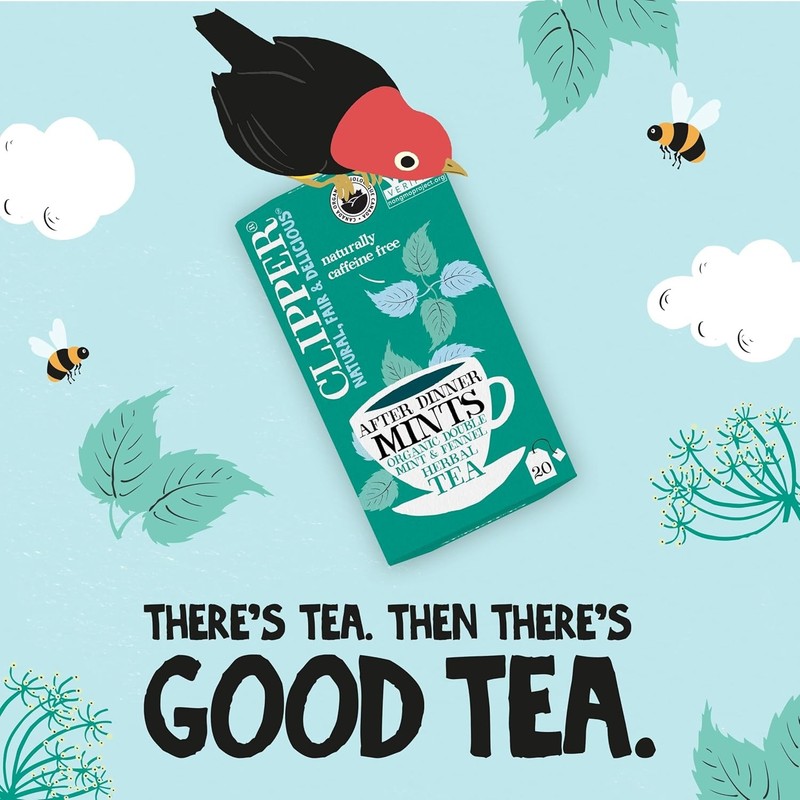 Clipper Tea Organic After Dinner Mints Mint & Fennel Herbal Tea - Pack of 4 gallery