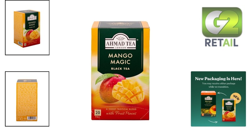 Mango Magic Black Tea - 20 Count Tea Bags for Refreshing Moments gallery