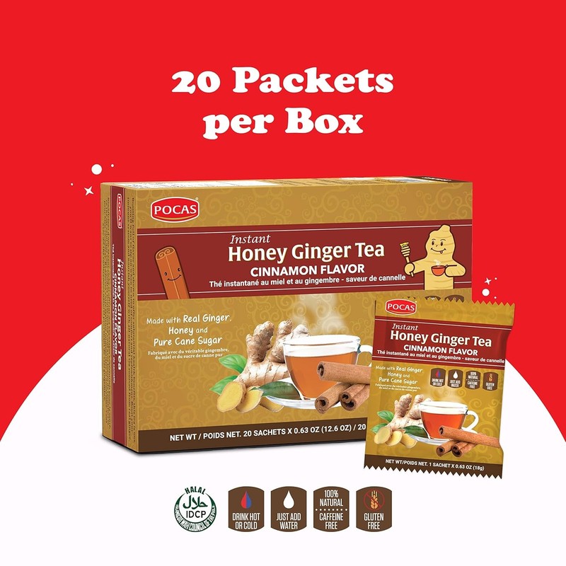Honey Ginger Instant Tea Powder gallery