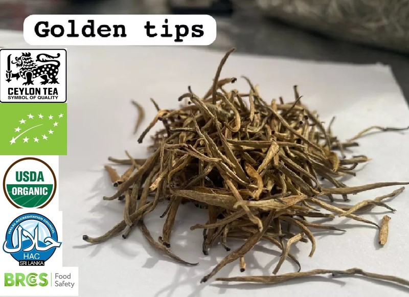 Premium Quality Loose Ceylon Tea Silver Tip/Golden Tip USDA HAC GMP 60g-300g gallery