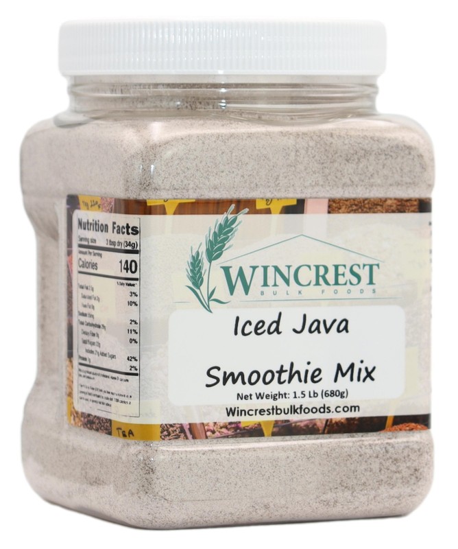 WinCrest Iced Java Smoothie Mix – 1.5 Lb (680g) Tub – Free Expedited Shipping!