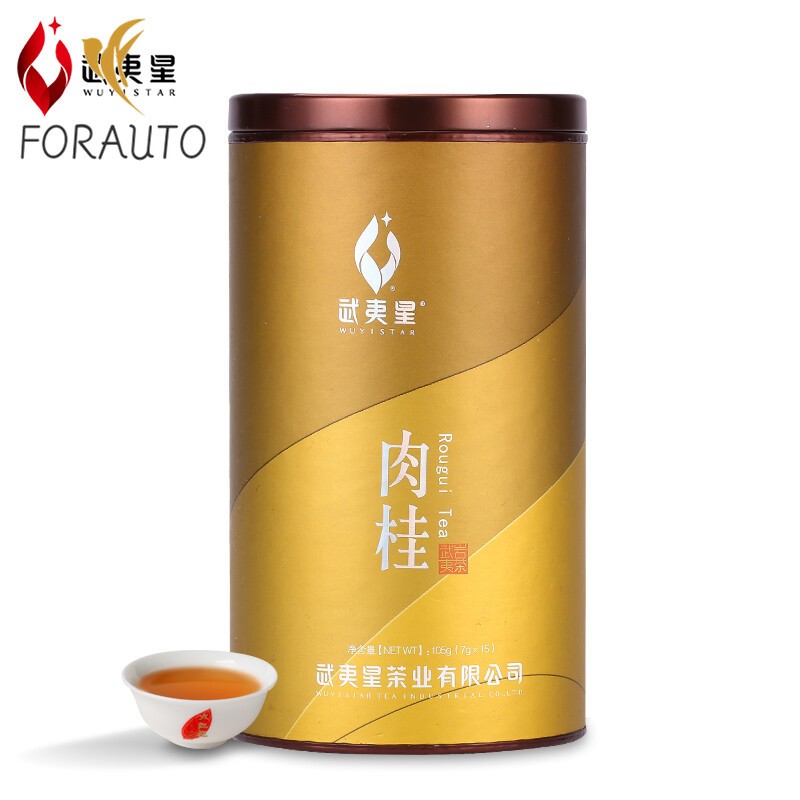 Fujian Wuyi Star New Rou Gui Rougui China Cinnamon Wu Yi Oolong Tea Yan Cha 105g