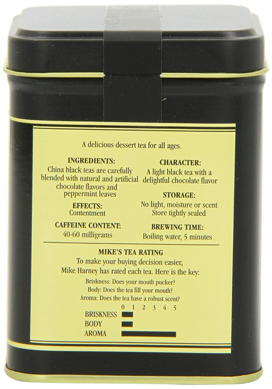 Loose Leaf Black Tea, Chocolate Mint, 4 Ounce gallery