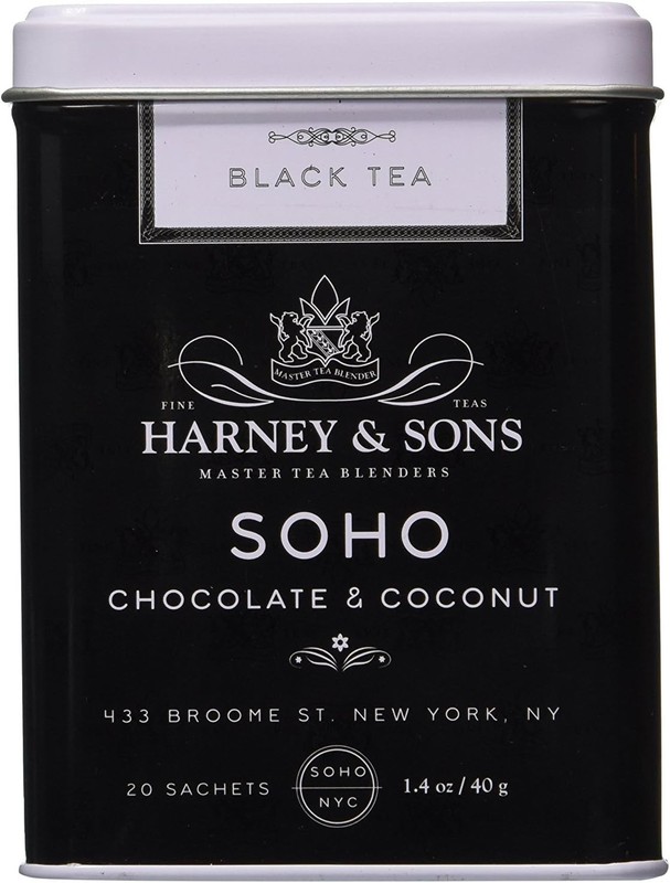 SoHo Chocolate Coconut Tea – 20 Count Sachet Tin