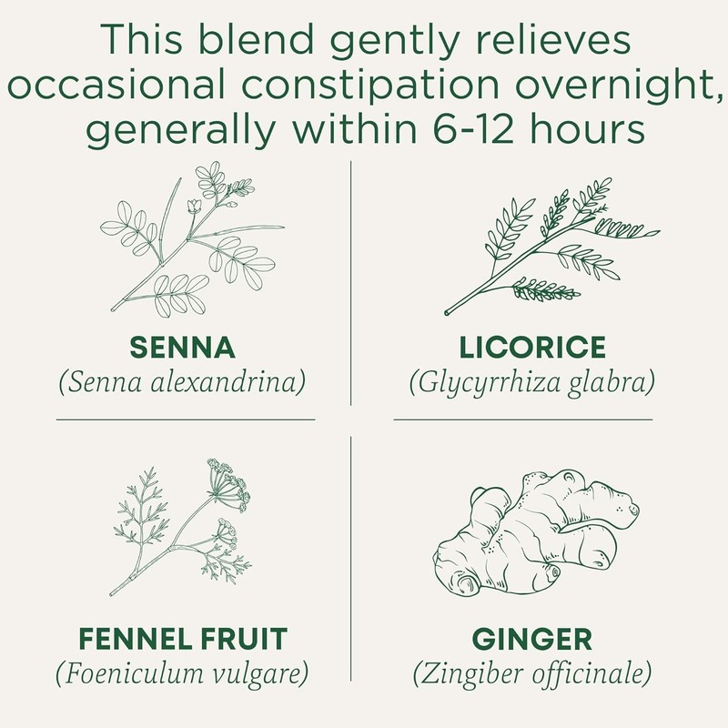 32 Count Organic Smooth Move Tea - Relieves Occasional Constipation Naturally gallery