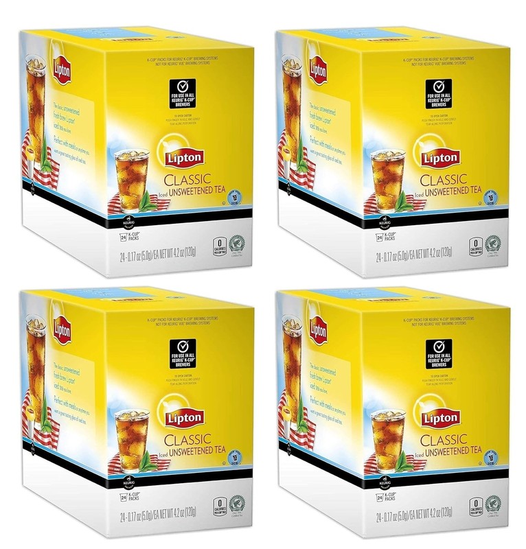 Classic Unsweet K-Cup Iced Tea - Brewed Black Tea, 96 Pods for Anytime Enjoyment gallery