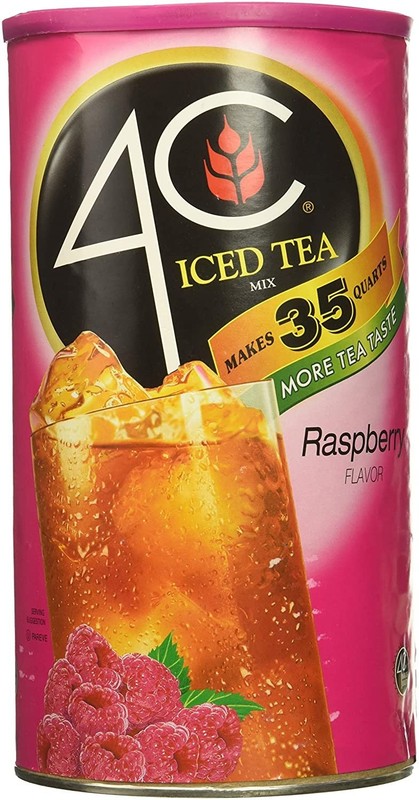 4C Iced Tea Mix Raspberry (6 in a case), 87.84 Ounce