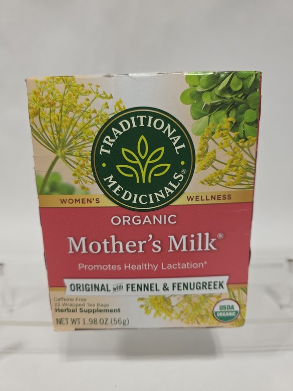 Traditional Medicinals Organic MOTHER’S MILK 32 Tea w/ Fennel & Fenugreek 11/27x