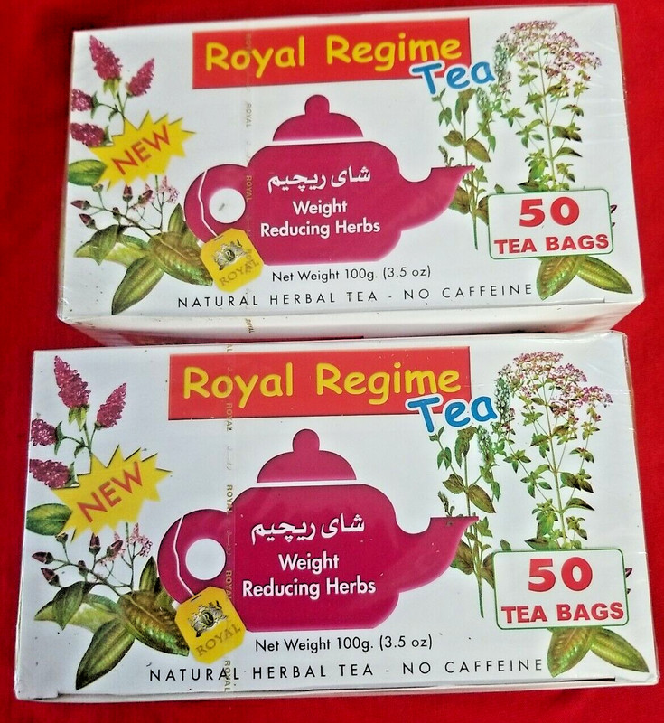 2 box (100 bags)Royal Regime Weight Loss Diet Slimming Tea Bags🇺🇸 2027