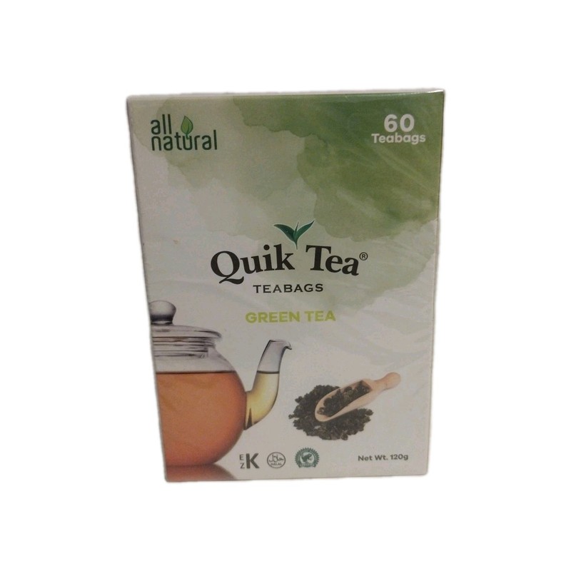Quick Tea All Natural Tea Green Tea bags 1 Pack 60 Bags gallery