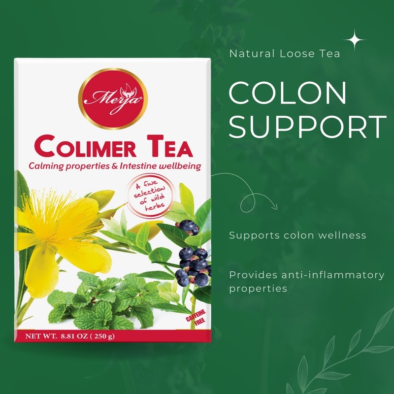Colimer Tea - Colon Wellbeing Tea- Loose Tea - 100% Natural Tea gallery