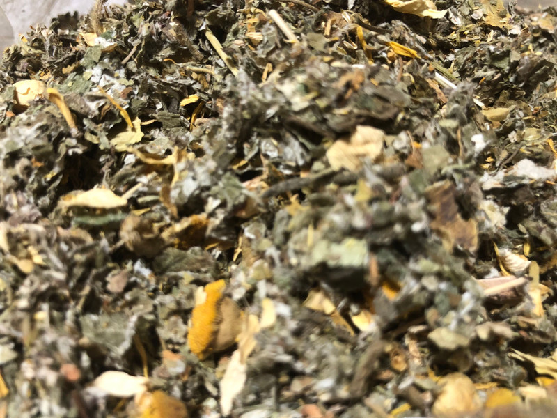 white lotus jasmine chamomile raspberry passionflower marshmallow No.66 Herb Mix gallery