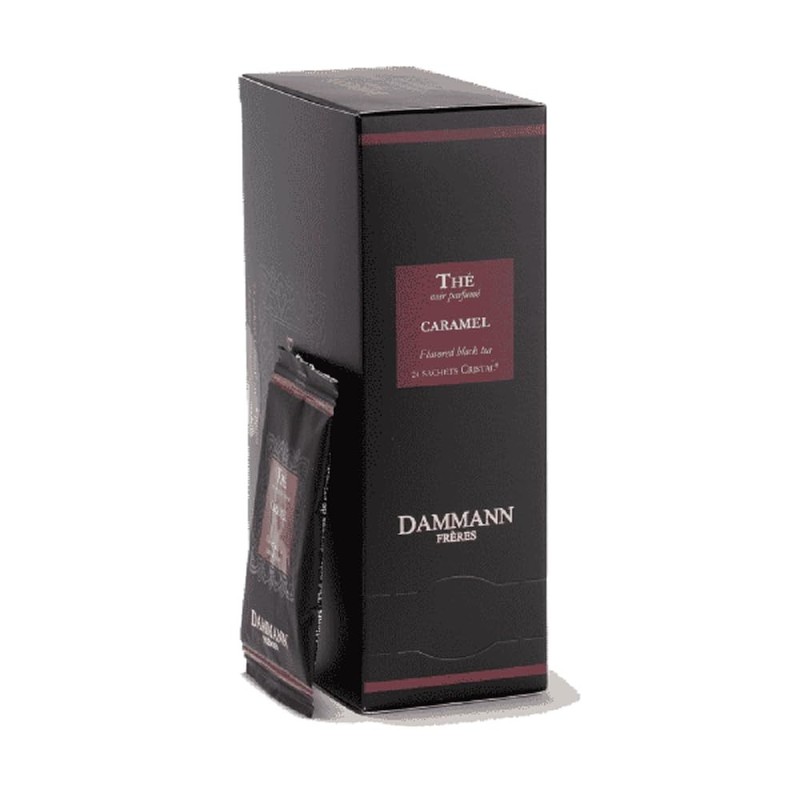 Dammann Freres Sachets, Caramel Toffee Flavored Tea Bags, Premium Gourmet Fre…