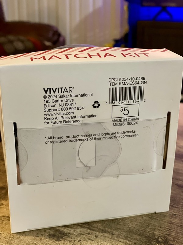VIVITAR Target Matcha Tea Kit With Green Ceramic Bowl and Plastic Tools NEW gallery