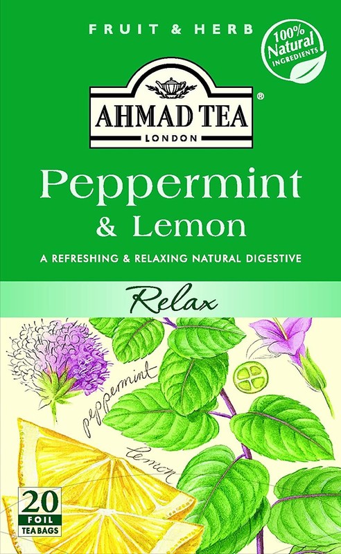 Ahmad Tea – Peppermint & Lemon Tea 20 Bags – 30g