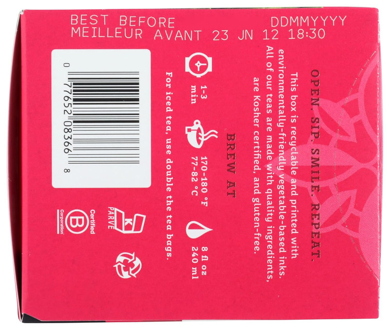Tea, Tea Pom Raspberry Matcha, 18 Count gallery