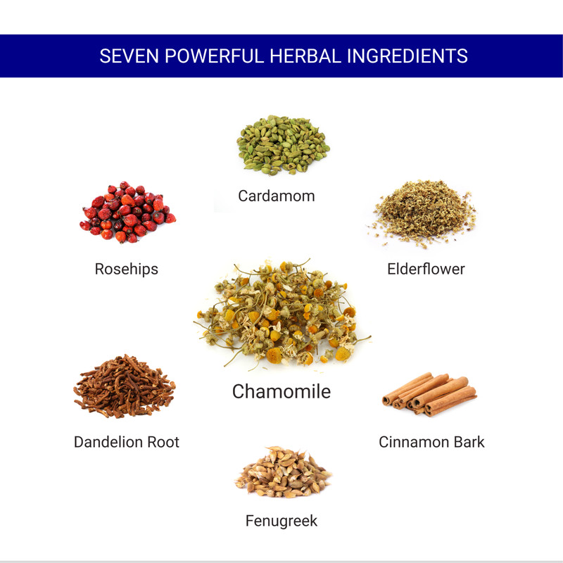 Fasting Tea for Extended and Intermittent Fasting, Soothing Herbal Ingredients gallery