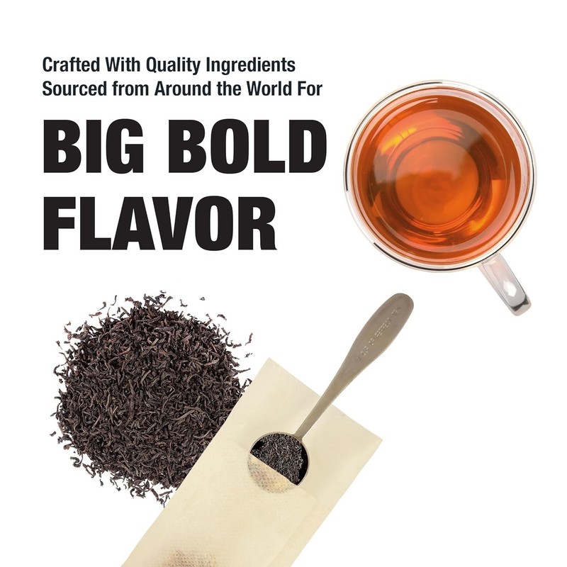 English Breakfast Loose Leaf Tea - Bold Flavor, 1.7 oz Resealable Pouch gallery