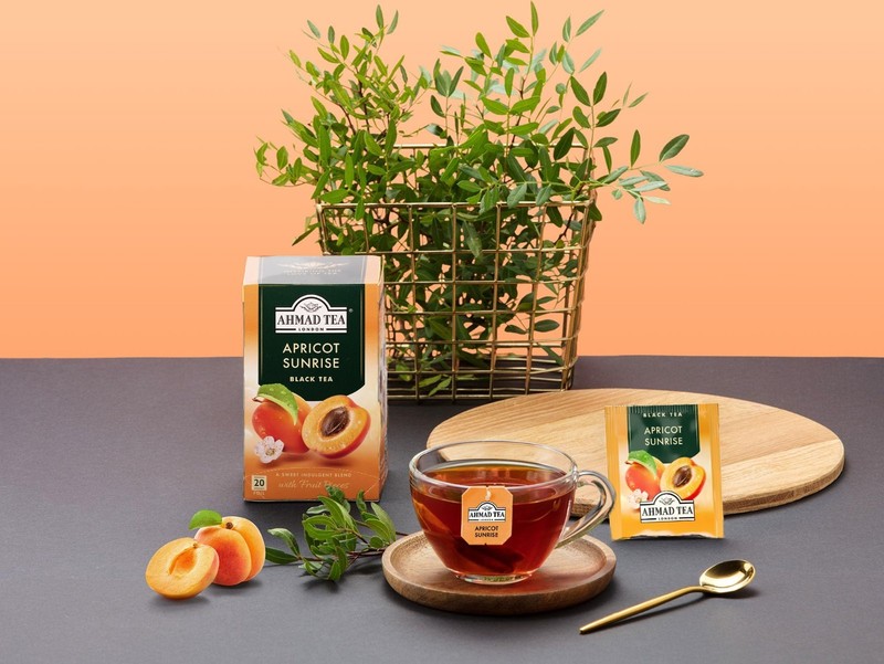 Apricot Sunrise Black Tea - 20 Count, Pack of 6 - Premium Loose Leaf Tea Bags gallery