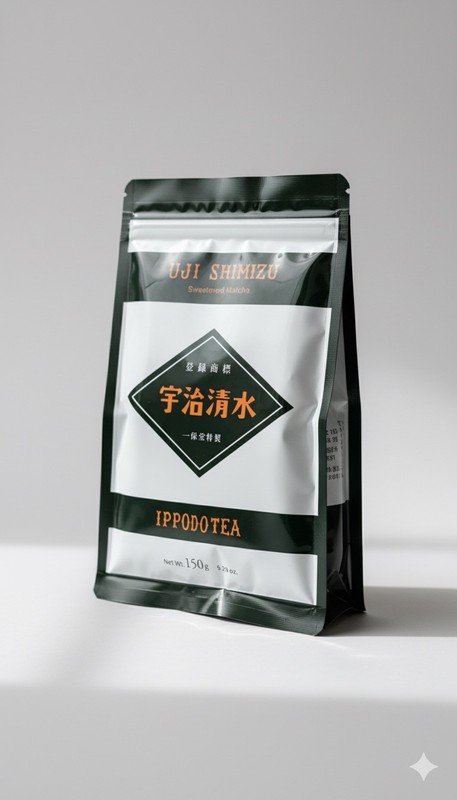 Japanese Matcha Powder from Kyoto-Ippodo Uji Shimizu 150g (Sweetened)