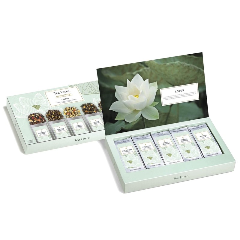 Premium Loose Leaf Tea Sampler Gift Set - 15 Single Serve Pouches Assorted gallery