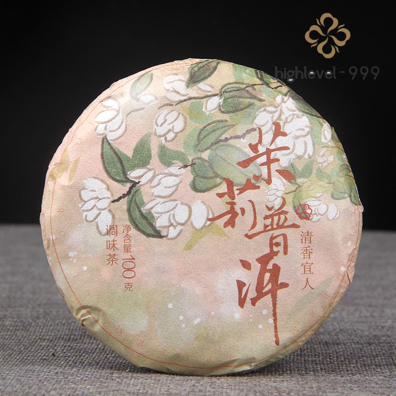 100g Pu’er Tea Ripe Tea Jasmine Tea Cake Small Tea Cake
