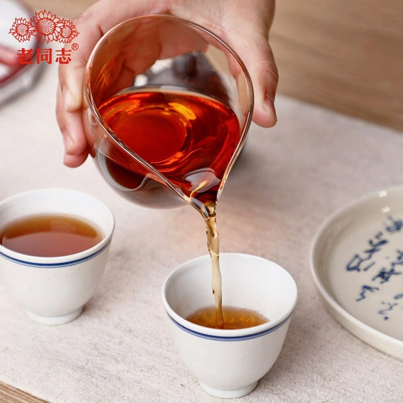 357g Haiwan 9978 Ripe Pu-erh Tea (Batch 211) Old Comrade Shu Puer Tea gallery