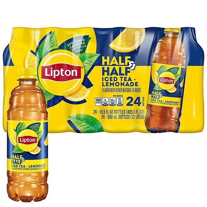 Lipton Half & Half Iced Tea & Lemonade 16.9 fl oz (24 Pack ) gallery