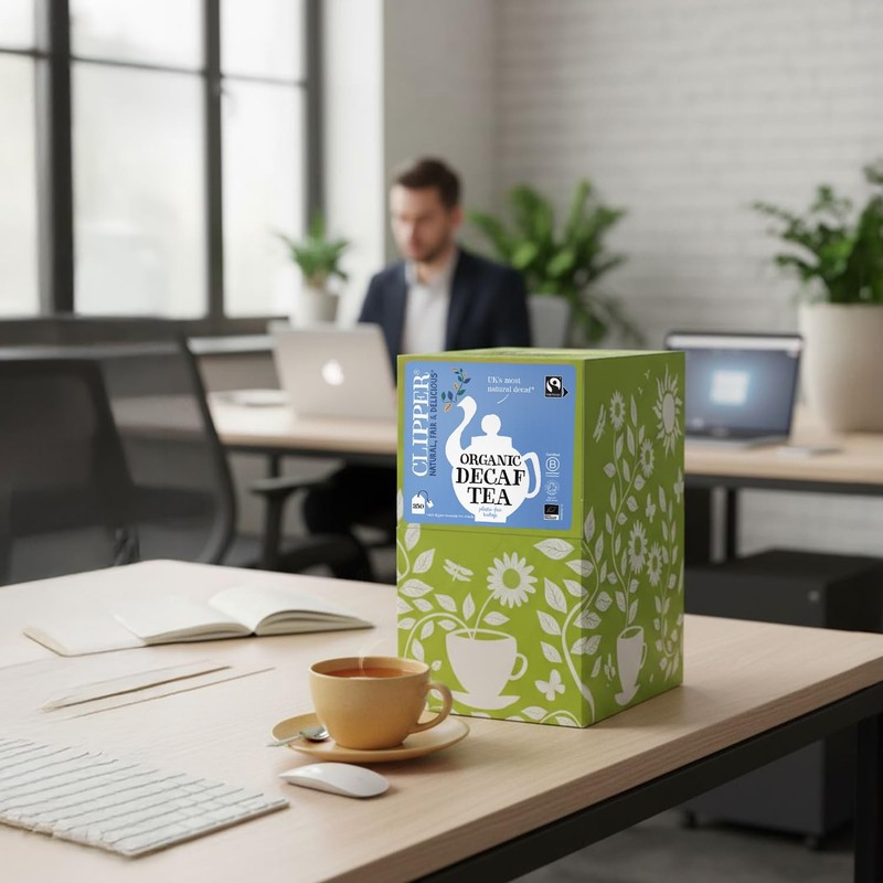 Clipper Tea, Organic Decaf, PlantBased, Decaffeinated Black Tea, Great Over I... gallery