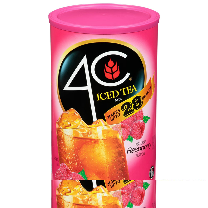 4C Raspberry Iced Tea Mix, 66.1 oz, 1 Ct.... gallery